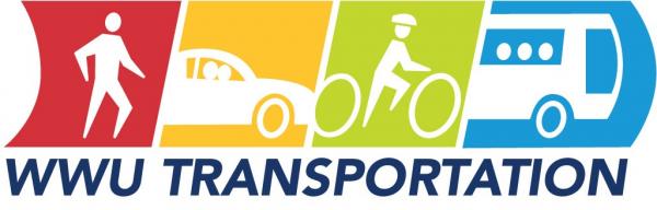 New logo for Transportation Services shows pedestrian, biker, driver and bus rider