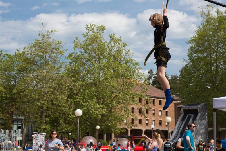 Red Square Carnival. Photo by Jonathan Williams / WWU