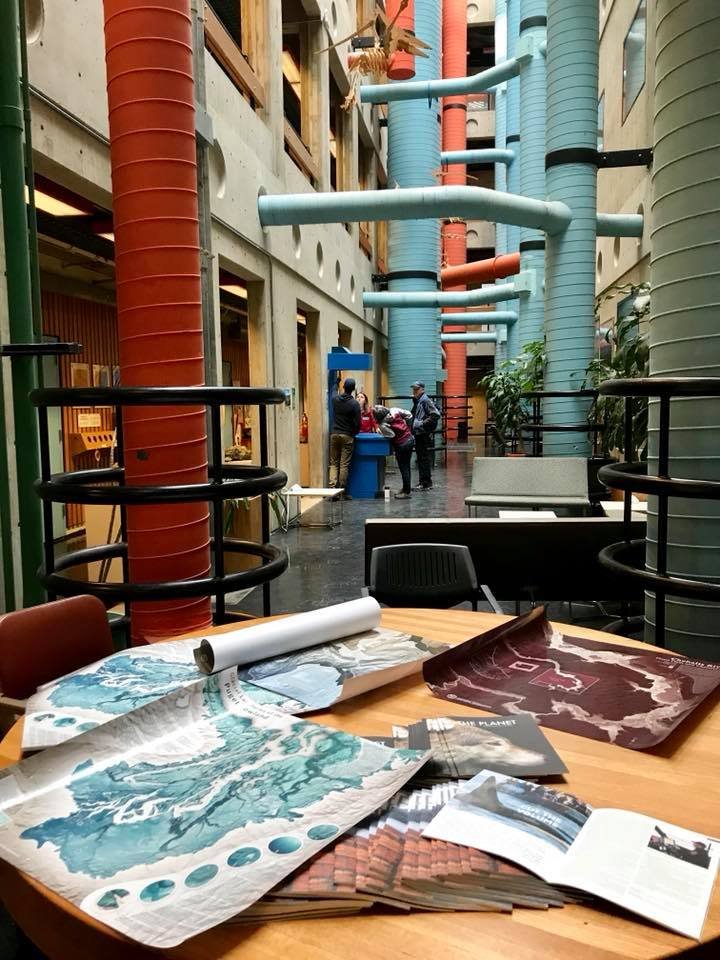 interior view of the Environmental Sciences building