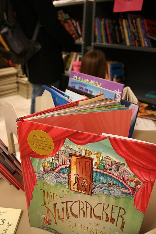 Hundreds of kids' books available for purchase at the Children's Literature Book Sale in Wilson Library Room 171 on campus. The sale is taking place Dec. 3 and 4. Photo by Michael Leese | WWU intern