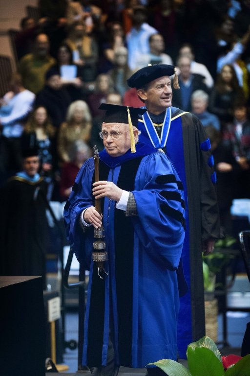 Approximately 600 Western Washington University undergraduates and about 42 master’s candidates received degrees during fall commencement on Saturday, Dec. 14, in Carver Gymnasium on the Western campus. Photo by Dan Levine / for WWU