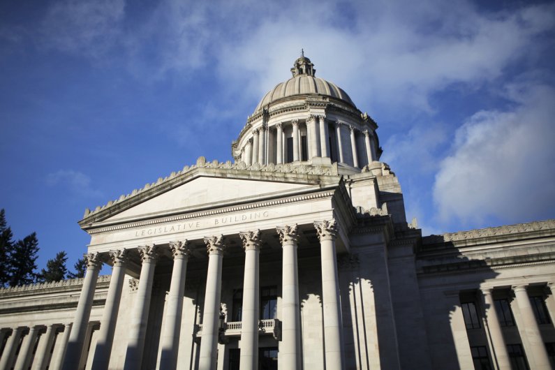 The Washington State Capital building in Olympia. Photo by Alex Roberts | University Communications intern