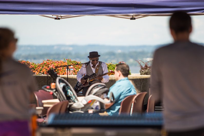 Wes Mackey plays the Summer Noon Concert Series July 6. Photo: Jonathan Williams / WWU