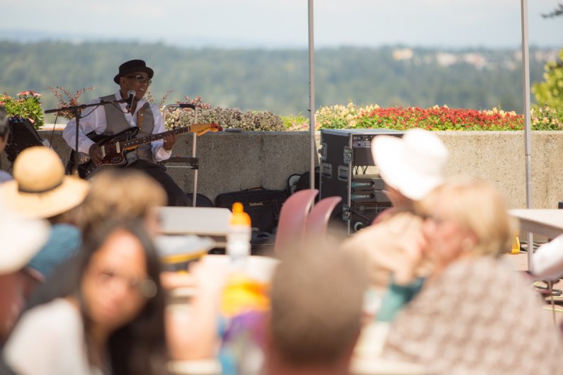 Wes Mackey plays the Summer Noon Concert Series July 6. Photo: Jonathan Williams / WWU