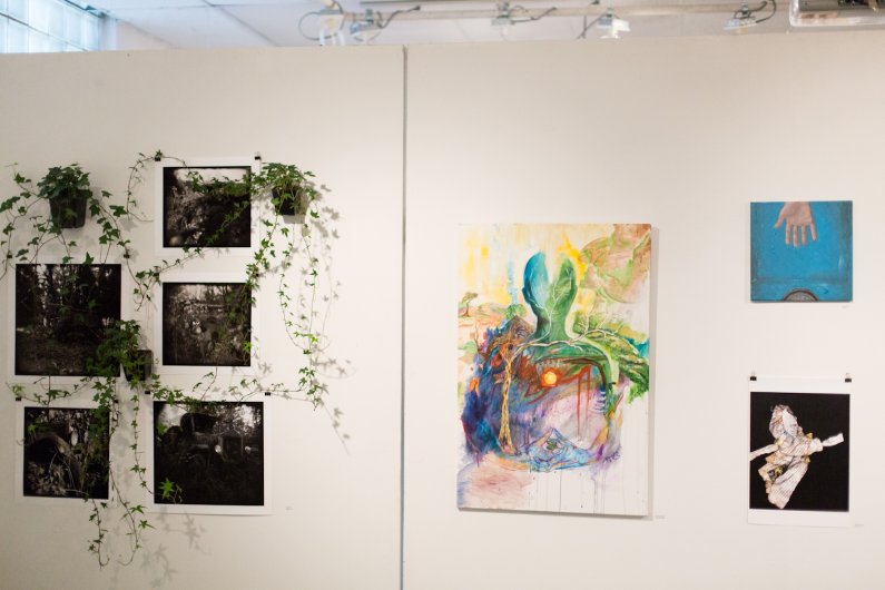 Feb. 18 "Vitality" art show reception, part of Western's BRAVE suicide prevention program. BRAVE stands for Building Resilience And Voicing Empathy.