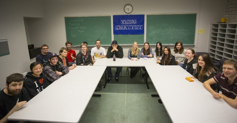 Western Washington University’s student chapter of the American Chemical Society is winner of the society's Outstanding Chapter Award. Photo by Maddy Mixter | Communications and Marketing intern