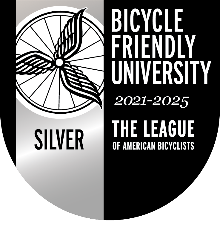 Silver Bicycle Friendly University Awarded by the League of American Bicyclists - Award