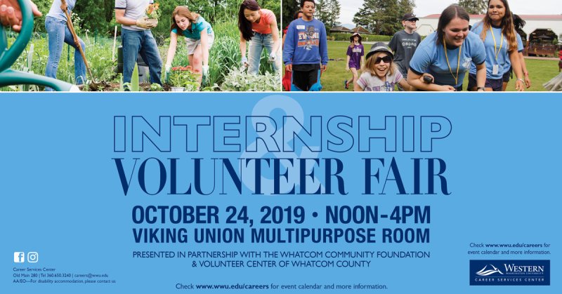 WWU's internship and volunteer fair is set for Oct. 24