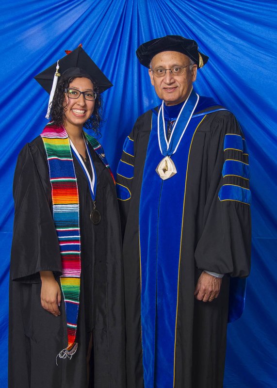 Maria José Palacios Figueroa and President Sabah Randhawa