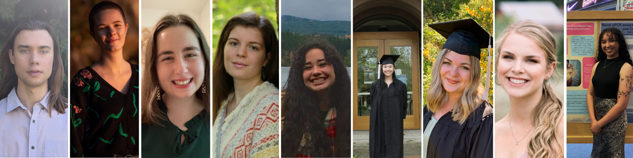 Collage of Outstanding Graduates from the Humanities Division of CHSS