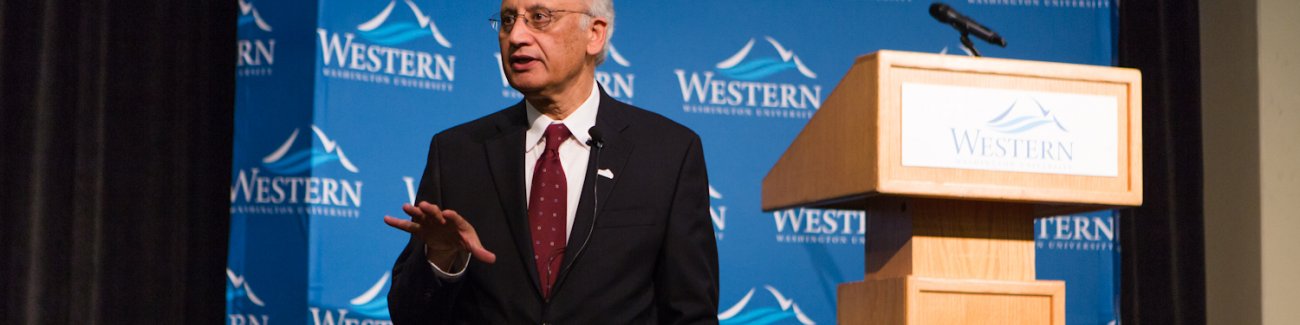 Dr. Sabah Randhawa has been named Western's 14th president. Photo by Rhys Logan / WWU