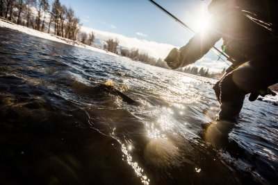 Photo: Recreational fishing for steelhead is a huge draw on the Skagit