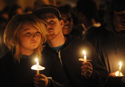 Hundreds of friends, family members and Bellingham community members gather at a vigil for Western student Dwight Clark, 18, missing since Sunday, Sept. 26. Photo by Daniel Berman/www.bermanphotos.com