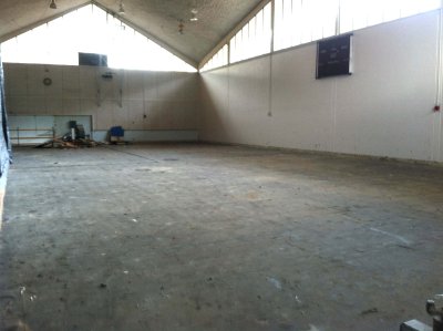Inside one of the upper gymnasiums. Courtesy photo