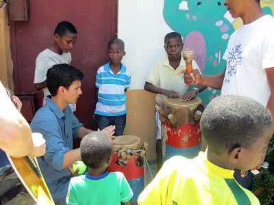 A number of the students in the class are staying on during the summer to work with various NGOs in the Dominican Republic and Haiti on behalf of Haitian refugee efforts. Courtesy photo