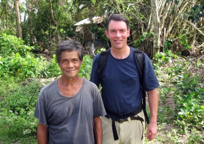 Western Washington University Professor of Psychology and international disaster researcher David Sattler (right) traveled to the Philippines over winter break to investigate how Super Typhoon Haiyan, and others like it, have affected the collective menta