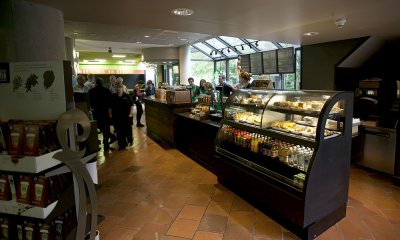 The expanded Starbucks cafe in The Atrium in Arnzten Hall is now open. Photo by Matthew Anderson | WWU