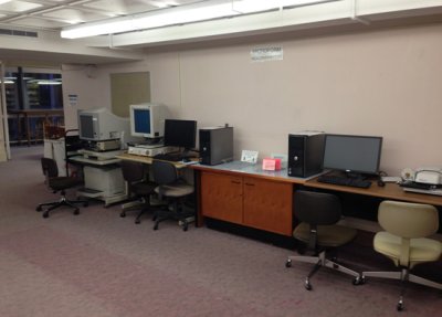 A project to move the microform and reference collections, which involved switching the locations to create more “people-friendly” spaces has been successfully completed. Courtesy photo